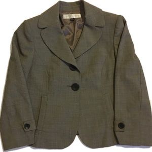 Tahari ASL B&W Houndstooth Blazer, 2P